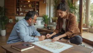a vastu consultant doing home