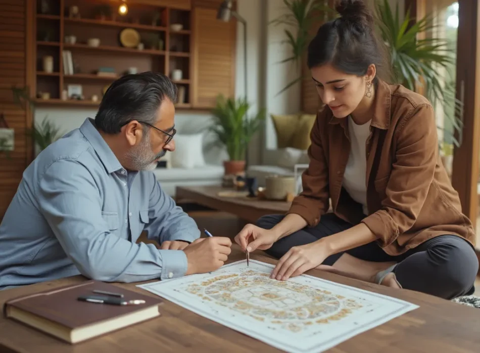 a vastu consultant doing home